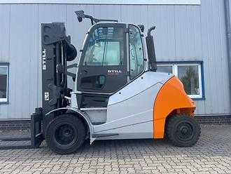 Használt targonca STILL RX70-80 | Triplex 4.705mm DIESEL VIERRADFRONTSTAPLER (13070406)
